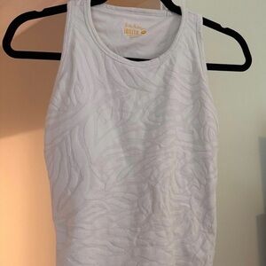 Lilly Pulitzer Lucretia White Vanti Tank Top M